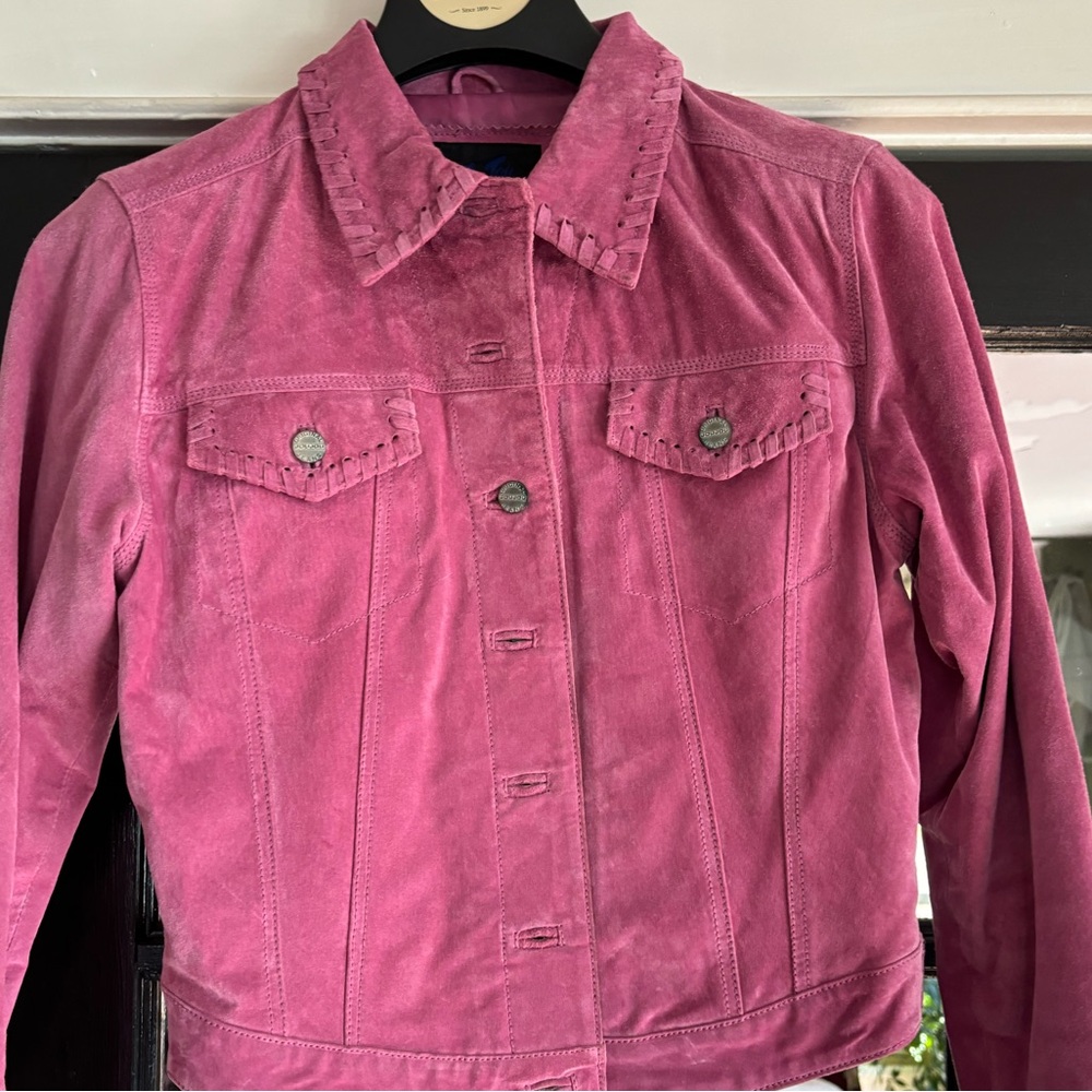 Jou jou vintage leather jacket